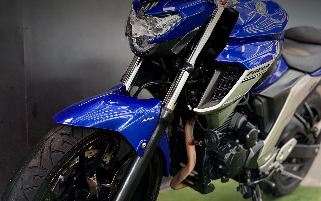 YAMAHA FZ25 250 FAZER FLEX  na cor Azul no Canoas / RS - 788759